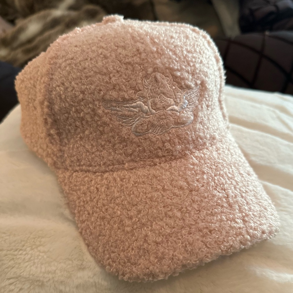 NWT BRAND NEW Boys Lie Pink Sherpa  Baseball Cap
